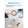 Anker PowerLine+ USB-C & USB-A ケーブル (USB2.0対応) 0.9m 2本セット
