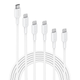 Anker PowerLine II USB-C & ライトニングケーブル (5本セット)