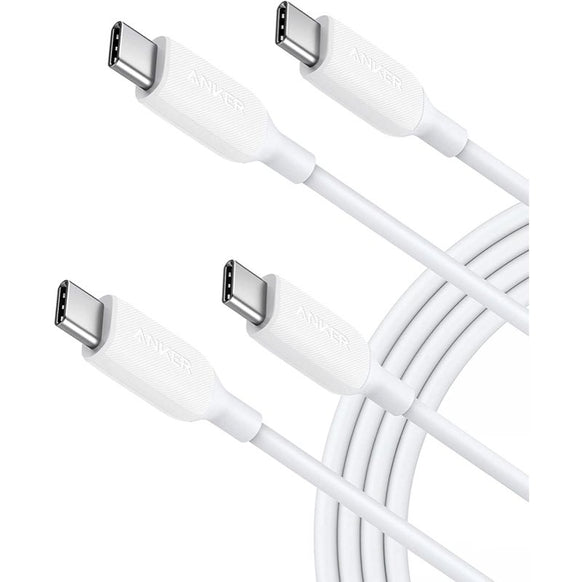 Anker PowerLine III USB-C & USB-C 2.0 100W ケーブル 1.8m 2本セット