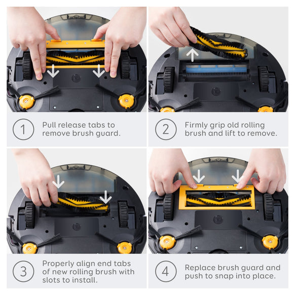 Eufy RoboVac 交換用ブラシガード (RoboVac 11用)