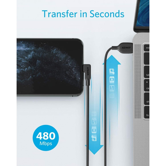 Anker PowerLine Play 90 ライトニングケーブル 0.9m