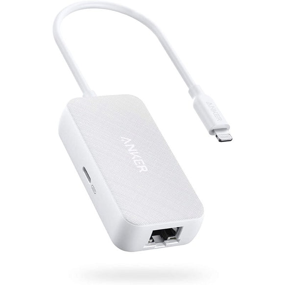 Anker ライトニング & イーサネット 充電アダプタ